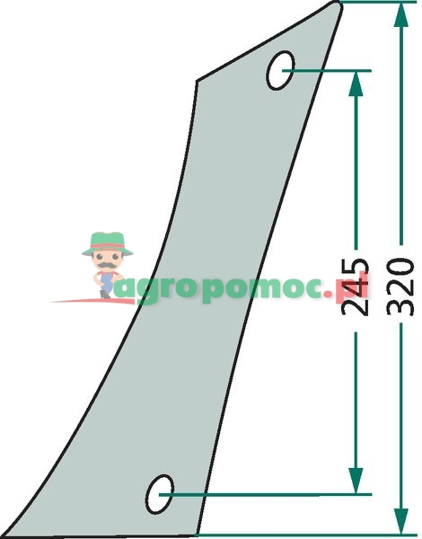 Mouldboard tip | zdjęcie nr 2